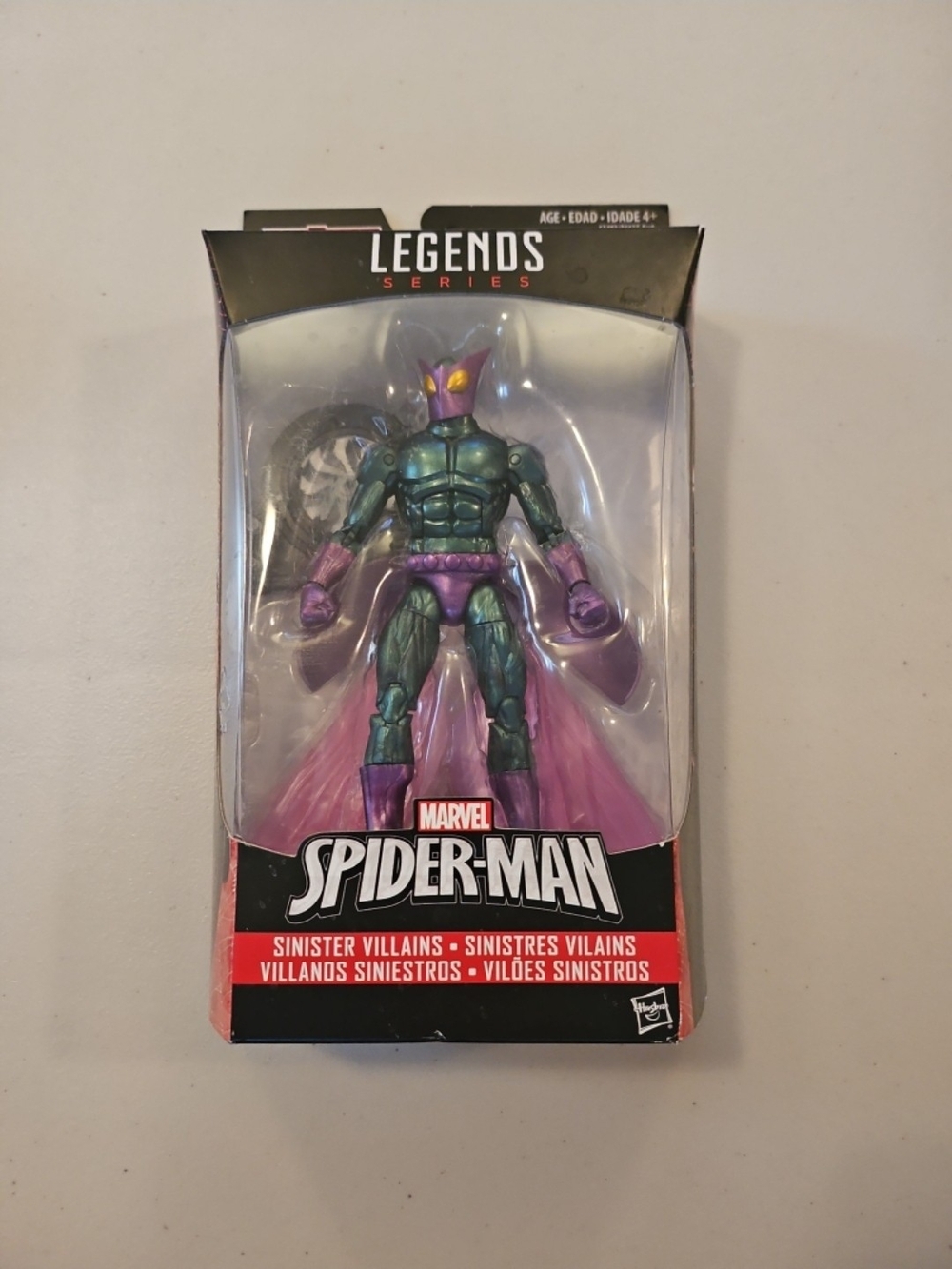 Marvel Legends Series Spider-Man Sinister Villians Action Figures Build A Figure